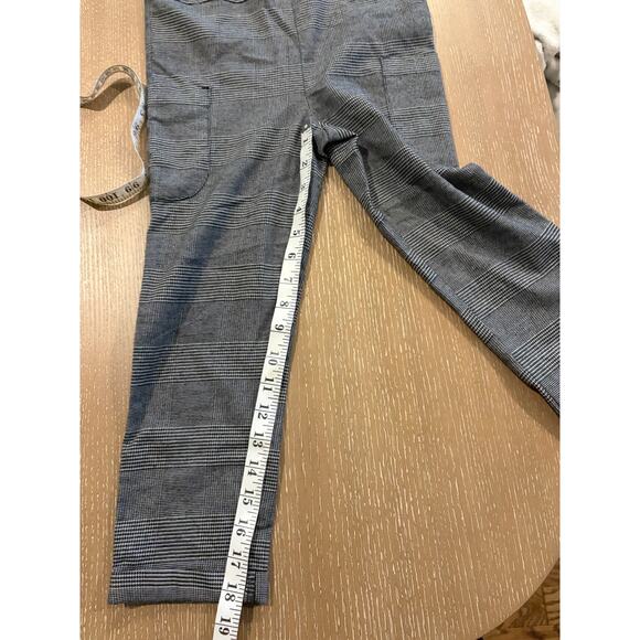 Preppy Art of Class Romper Jumper Overalls Girls Toddler 5T Gray Plaid Sleeveles - Picture 2 of 5